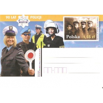 Cp 1502 - 90 lat Policji
